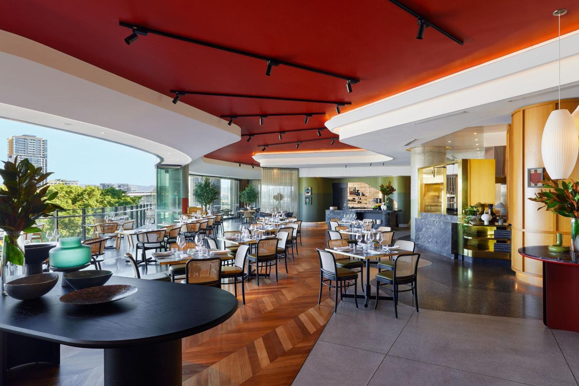 W Brisbane Hotell Eksteriør bilde The restaurant