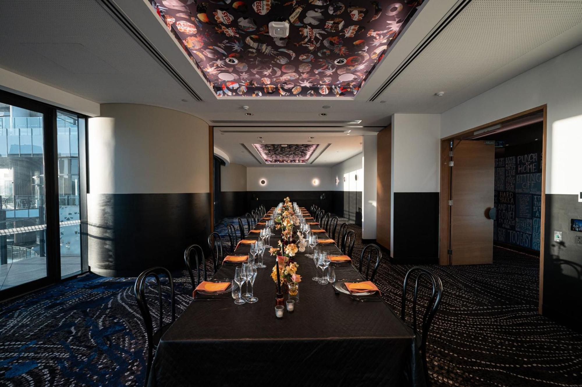 W Brisbane Hotell Eksteriør bilde Private dining room