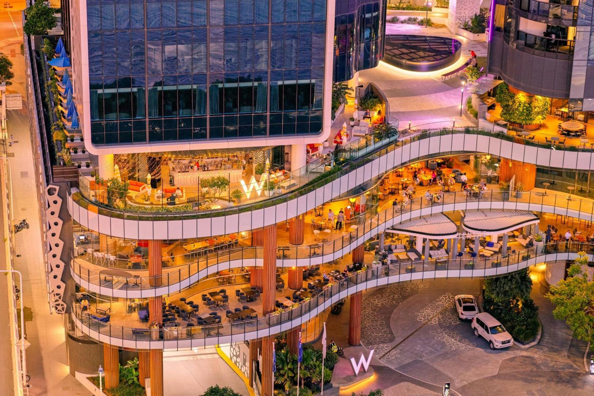 W Brisbane Hotell Eksteriør bilde